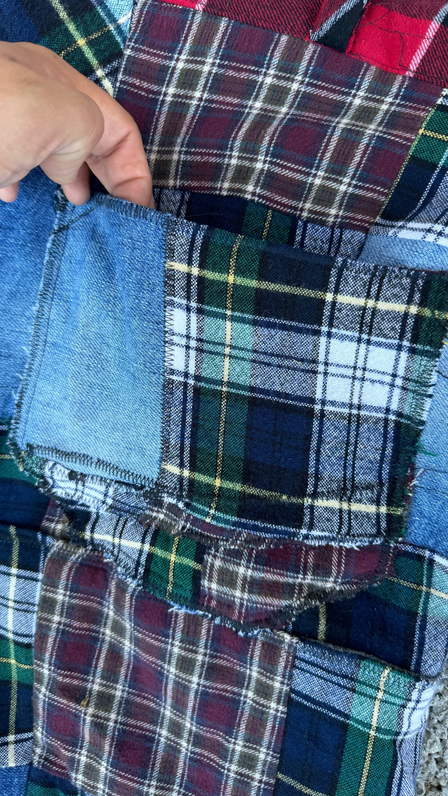 Flannel shorts