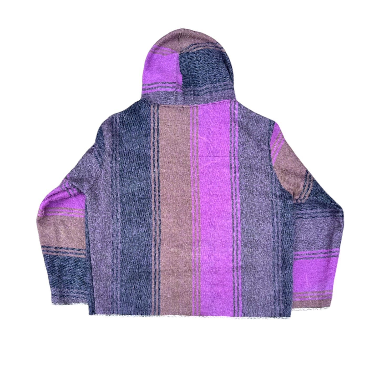 Purple flannel hoodie
