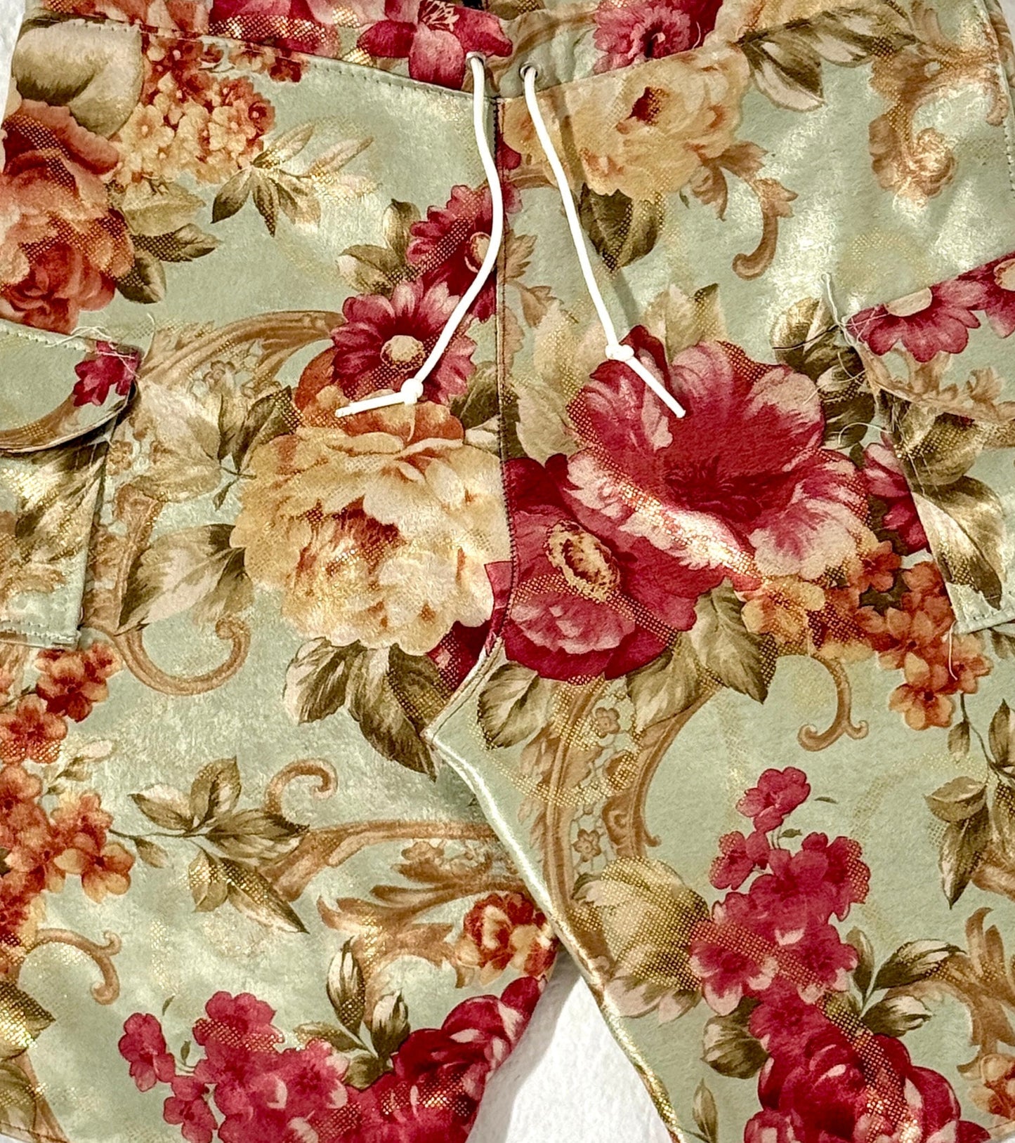 Silk Runway Shorts