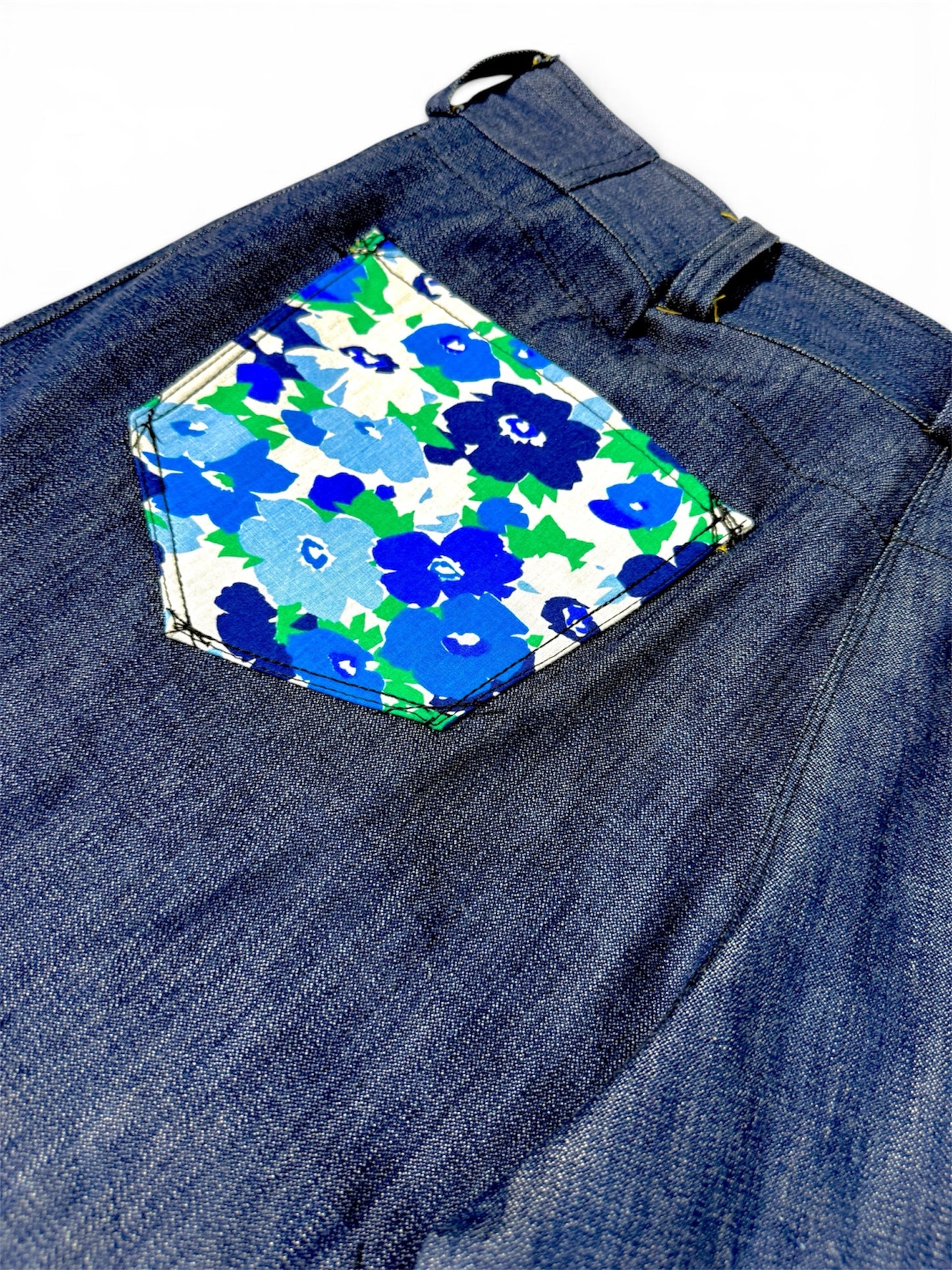 206 denim shorts