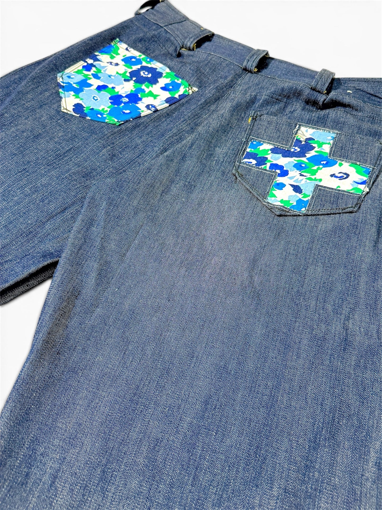 206 denim shorts