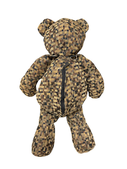 Tan tile bear bag