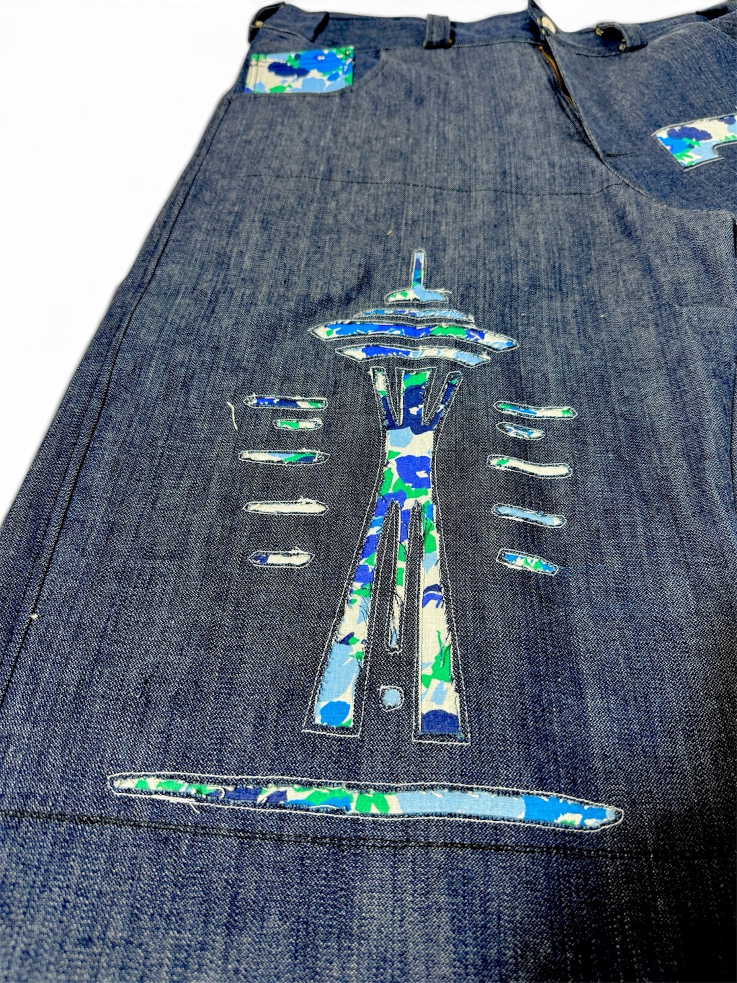 206 denim shorts