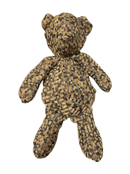 Tan tile bear bag