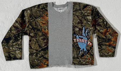 Custom Camo Crew Neck