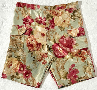 Silk Runway Shorts