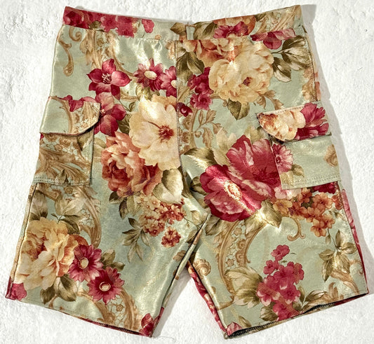 Silk Runway Shorts