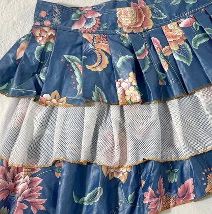 Custom Runway Floral Skirt
