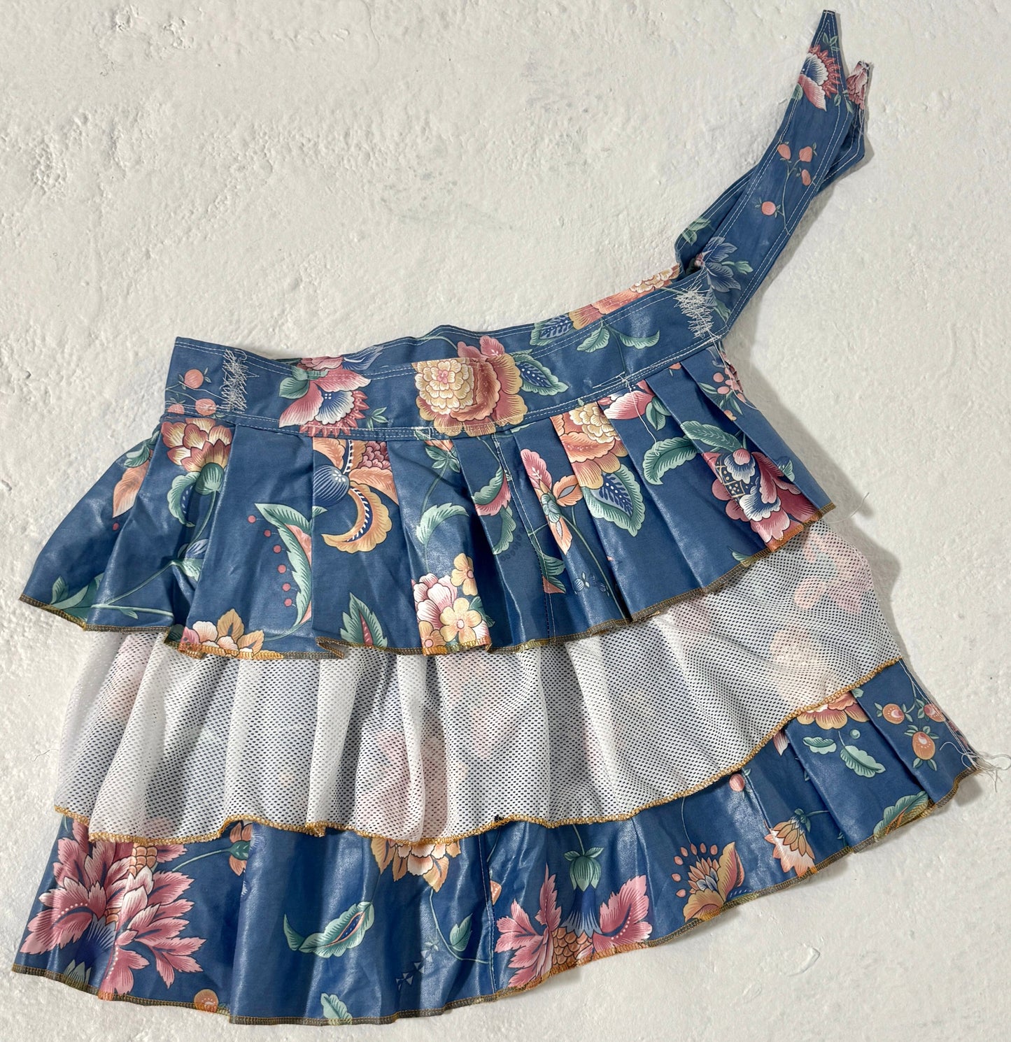 Custom Runway Floral Skirt