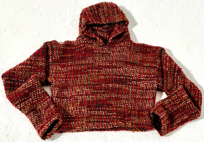 Custom crochet Hoodie