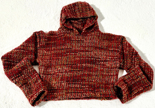 Custom crochet Hoodie
