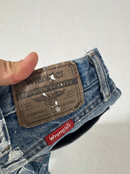 Stomp jeans (blue/pink/white)