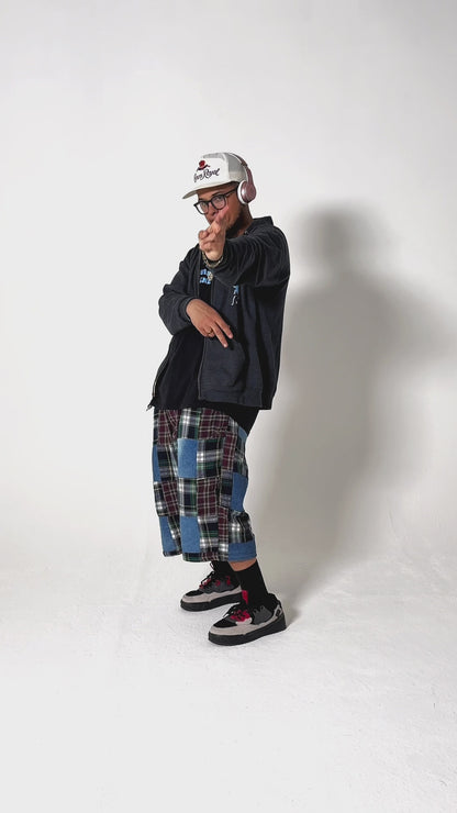 Flannel shorts