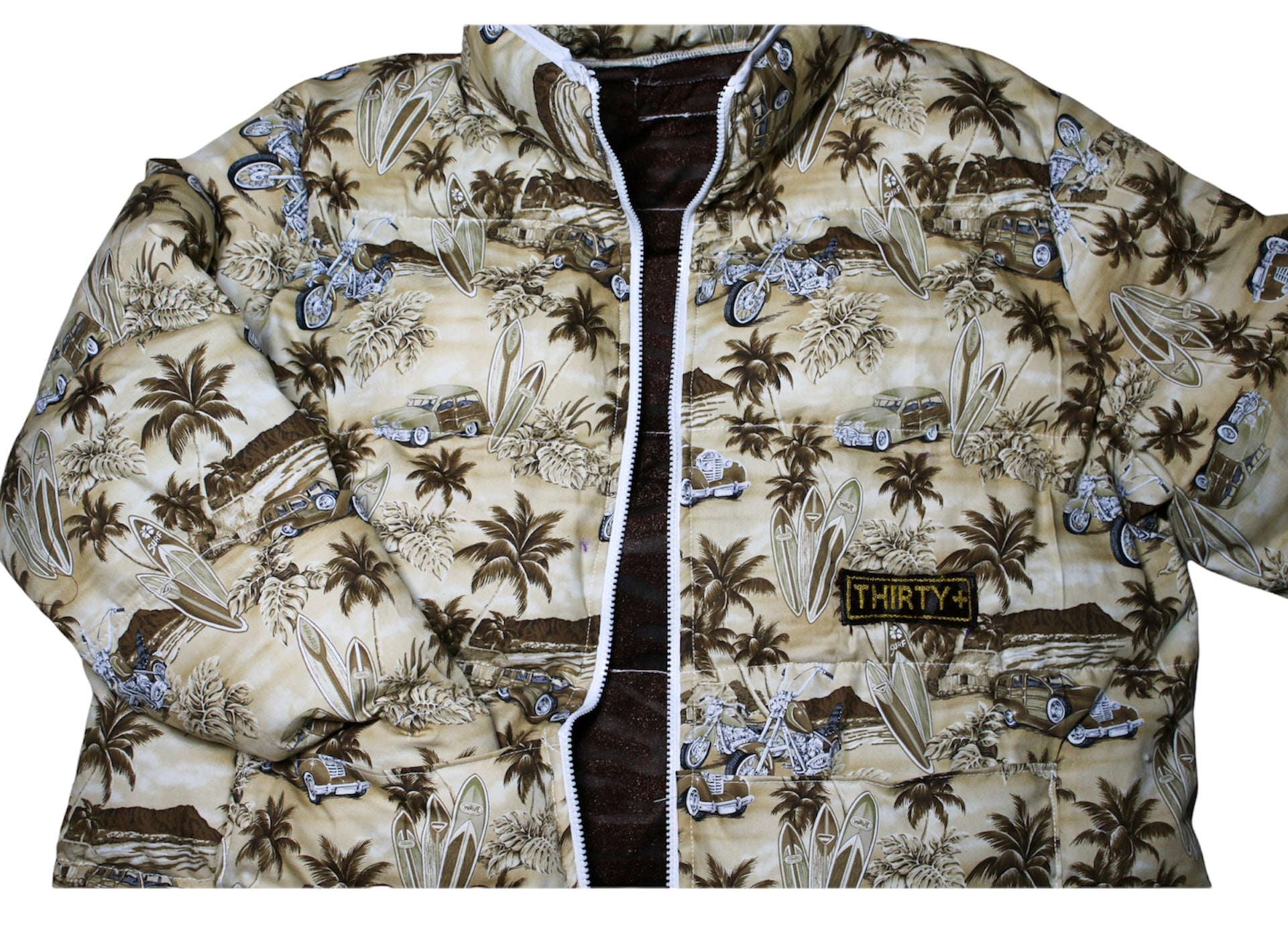 Patchworked Portrait Puffer Blouson - Ready-to-Wear 1ABZEU