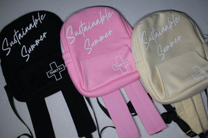 Sustainable summer backpack